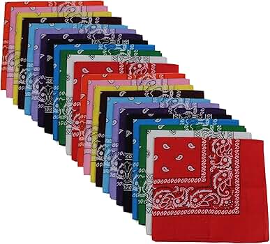 ⭐︎ぞうさん専用⭐︎HOORSENBUHS　 PAISLEY BANDANA HOORSENBUHS® | WHITE PAISLEY BANDANA