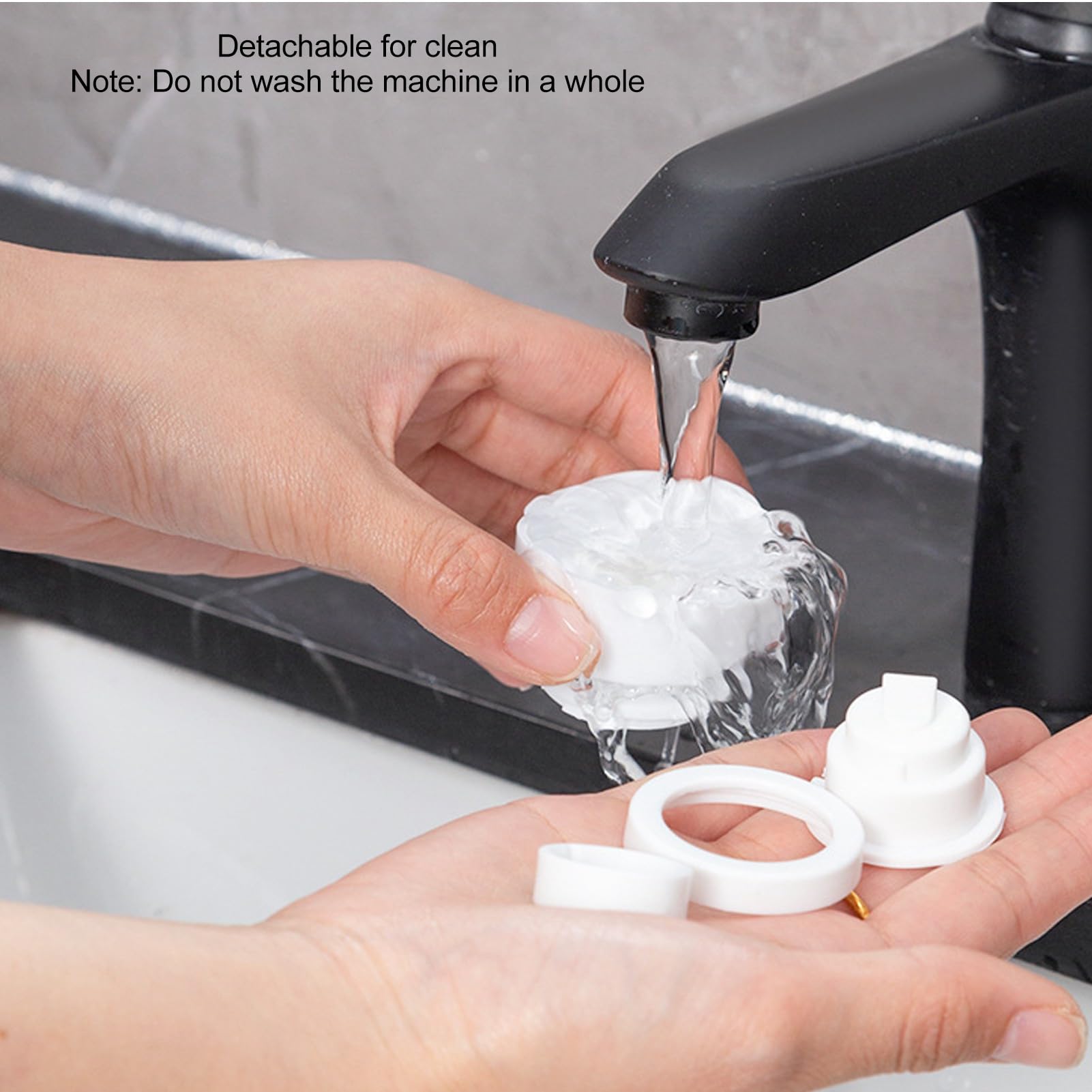 Dispenser di dentifricio - Dispenser automatico di dentifricio, distributore automatico di dentifricio montato a parete, alimentato tramite USB, dentifricio elettrico per bambini