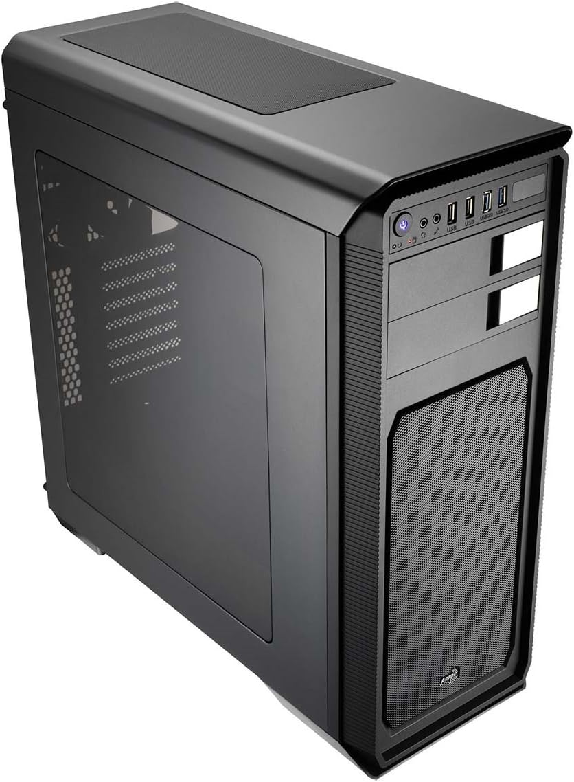 PC case ATX without PSU Aerocool AERO-800 BLACK, USB3.0