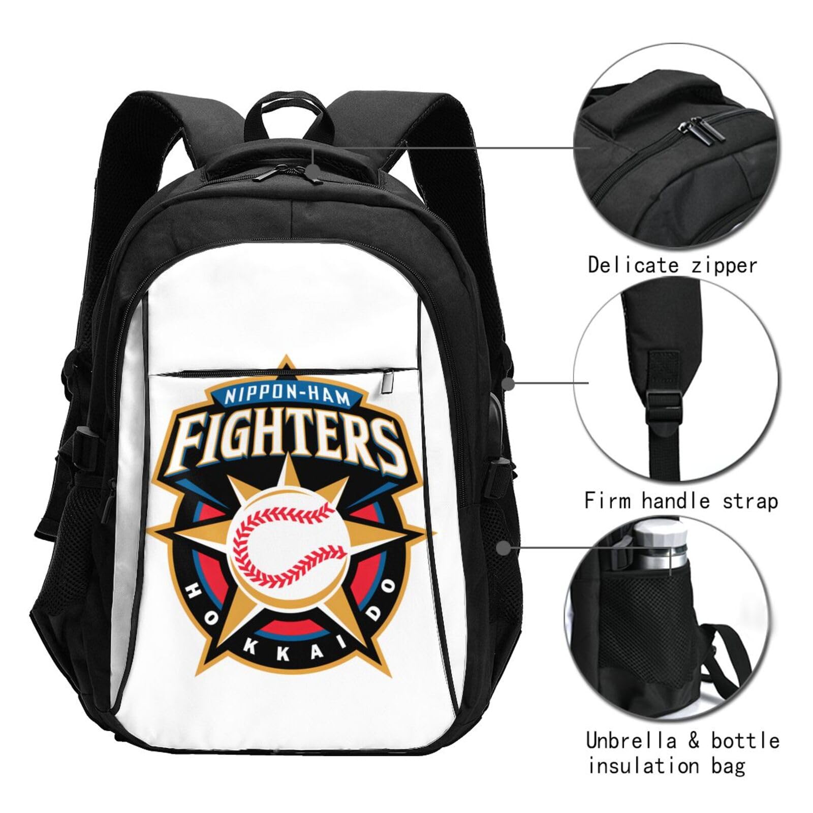 Amazon.co.jp: 北海道日本ハムファイターズ リュック メンズ