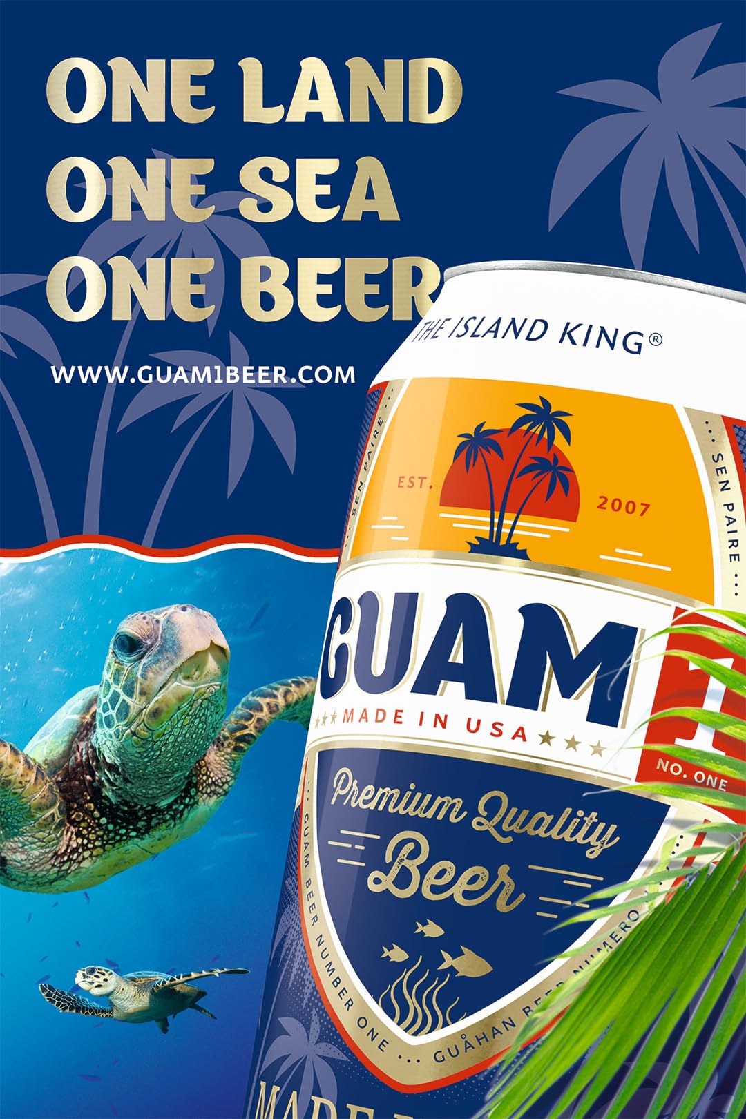 Amazon.co.jp: グアム1 ビール グアムビール 355ml×24本セット グアム