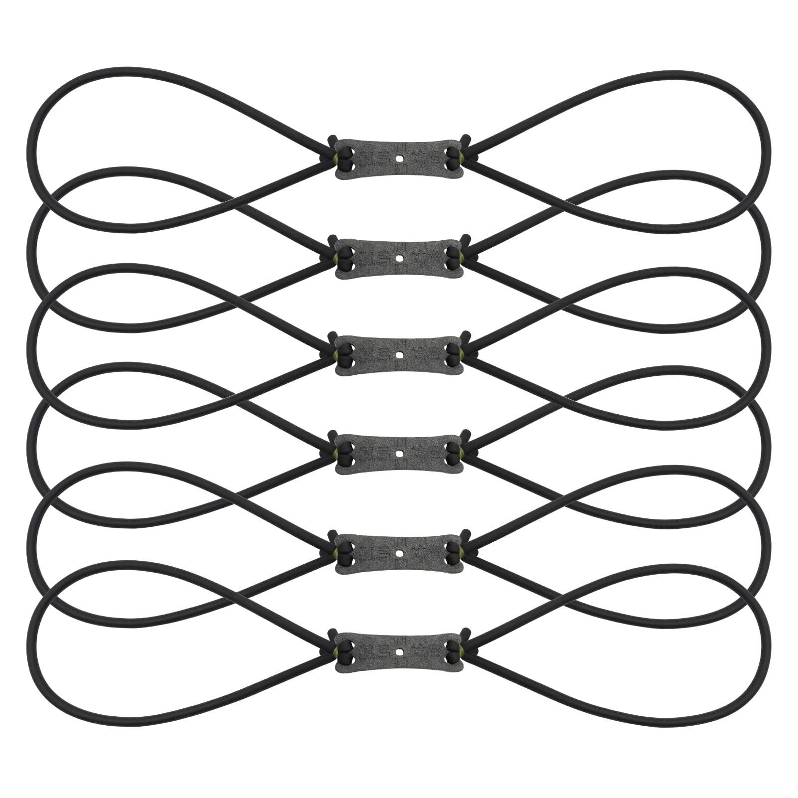 OBTOUTDOOR 5PCS 5mm/6mm Professional Slingshot Replacement Bands Elastic Rubber Tubular Bands for Hunting Catapults (3060)