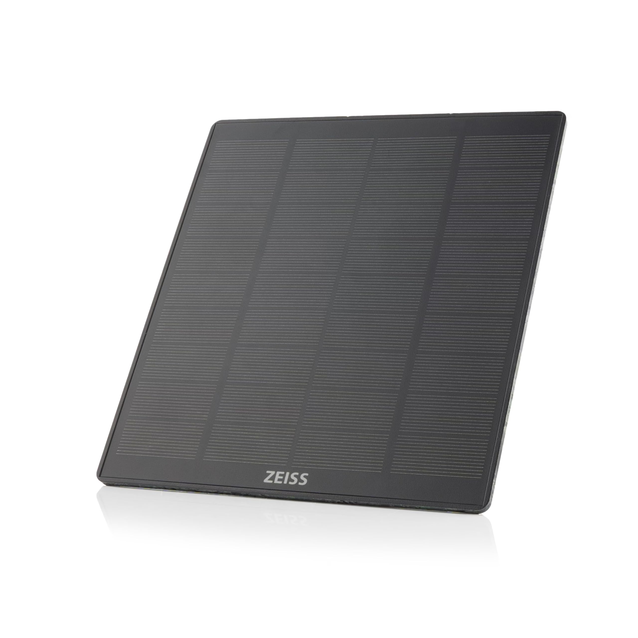 ZEISS Solar-Panel Pro – 5,000 mAh Solar Charger for Wildlife Cameras – 12V/6V Output, IP66 Weatherproof, 5m Cable, Universal Mount, USB-C, for Trail & Outdoor Surveillance