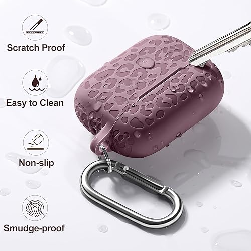 Miniatura 2 de DGege Funda para Airpods Pro de 2 generación y funda para Airpod Pro, cubierta de piel con grabado de leopardo compatible con Apple Airpods Pro 21,