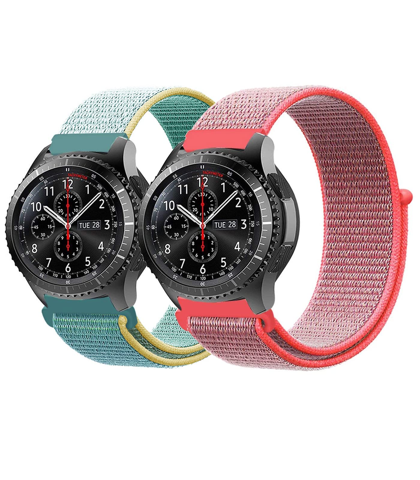 MIGZOE Watch Band Compatible with Samsung Galaxy Watch 4 Bands 40mm 44mm/Watch 4 Classic 42mm 46mm/Galaxy Watch 3 41mm/Garmin Vivoactive 3/Forerunner 645/Ticwatch Quick Release