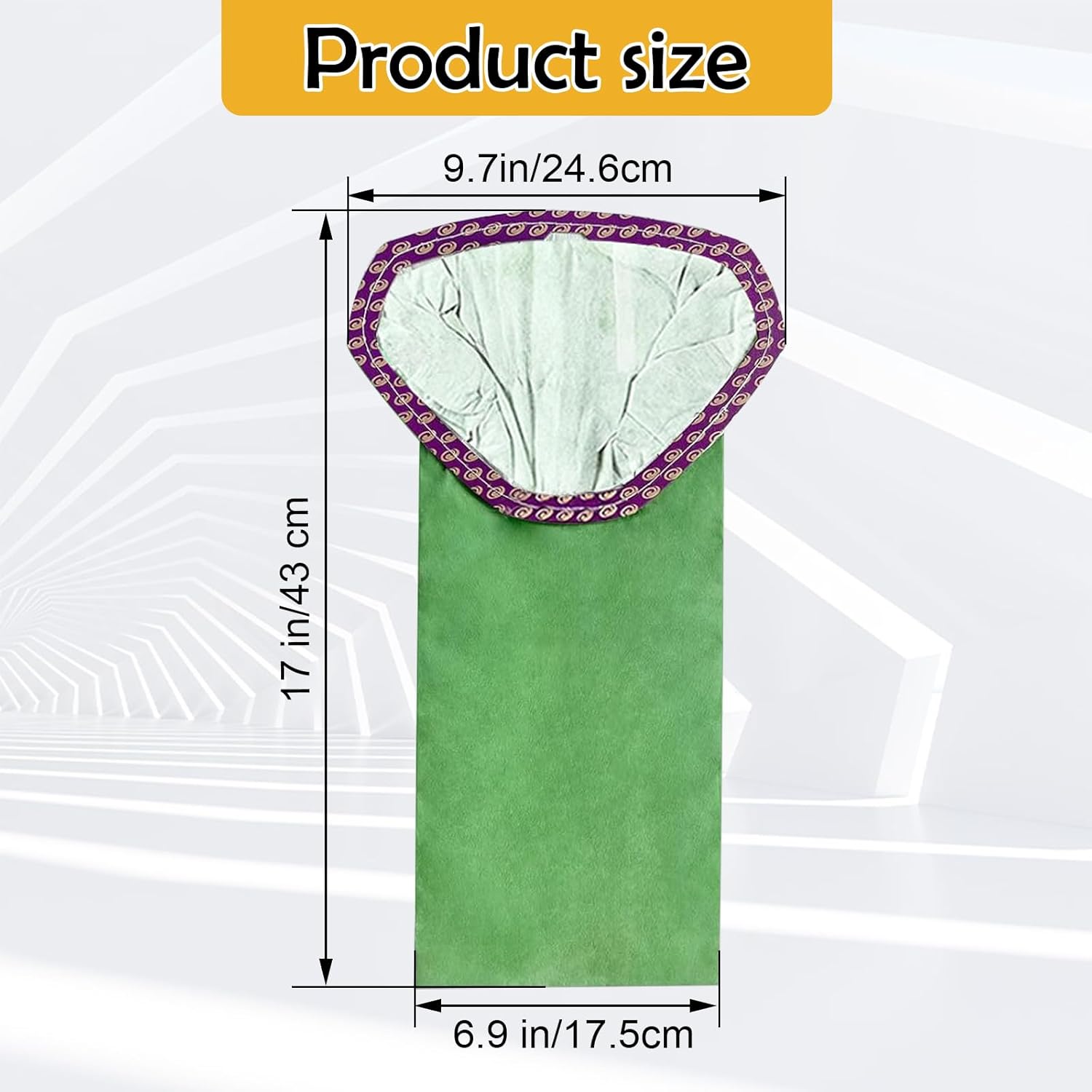 Eagles 24 Pack 107313 Micro Filter Bags Compatible with ProTeam 10 Quart Backpack Vacuum: Super Coach Pro 10, GoFit 10 Vacuum Bags, Replace #107313 Open Triangular Collar