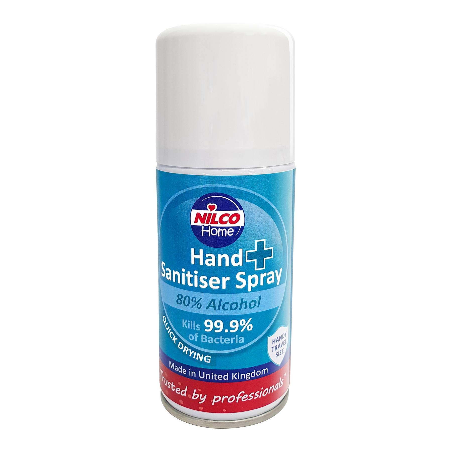 Nilco FN967 Antibacterial Hand Sanitiser Aerosol, 150ml