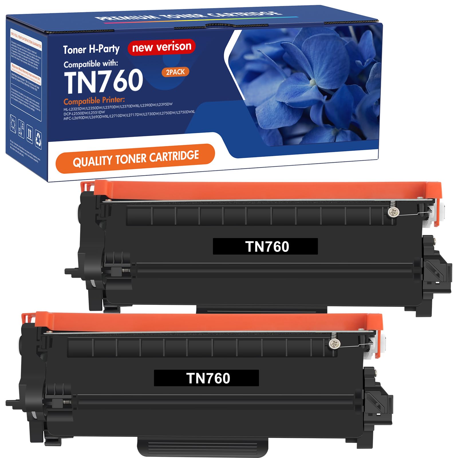 Toner H-Party TN760 2-Pack