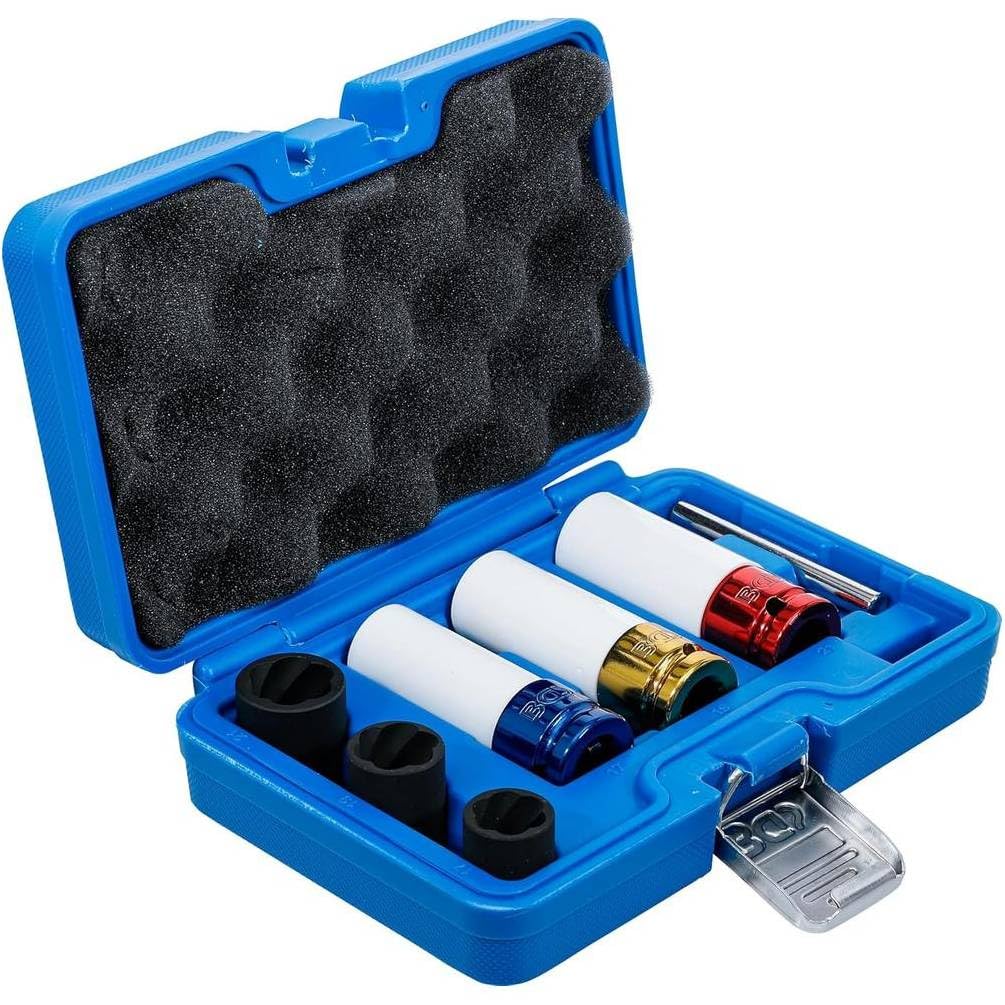 D-Work - Set di boccole a spirale, 12,5 mm (1/2), 17-21 mm, 7 pezzi, resistenti e pratici,