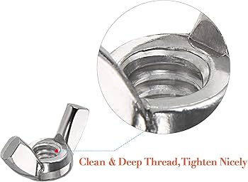 Amazon.co.jp: ウイングナット 1/4インチ-20 ウィングナット 304 Amazon.co.jp: ウイングナット 1/4インチ-20 ウィングナット 304