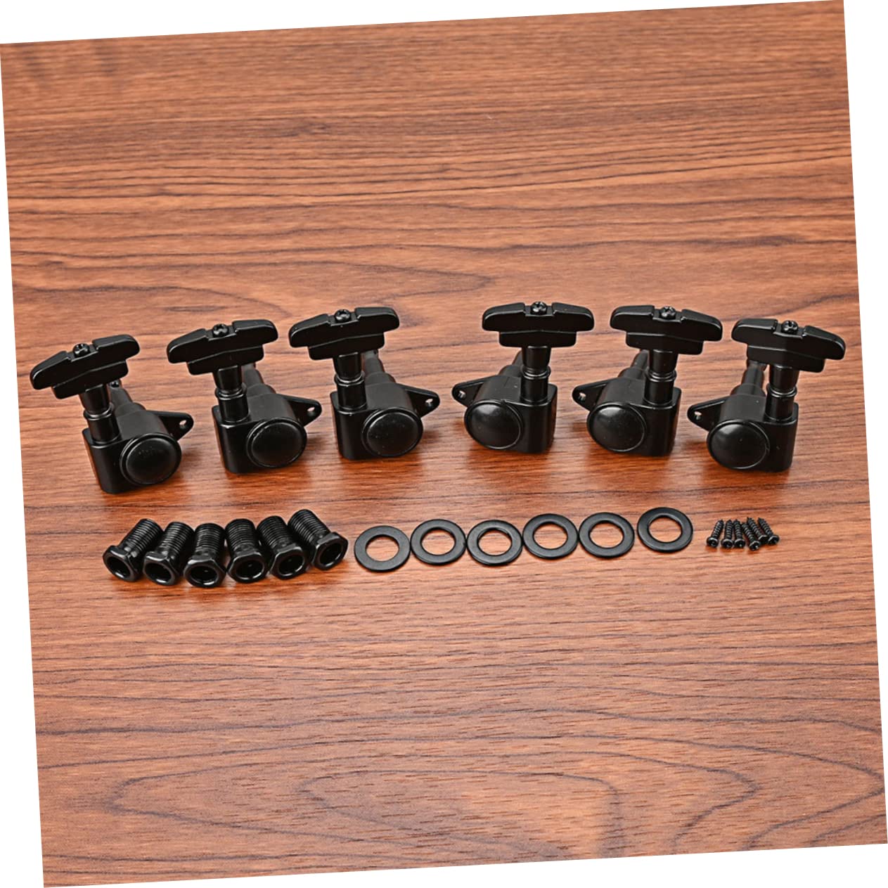 Garneck 1Set Guitar Tuning Pegs Guitar Tuners for Electric Acoustic Guitar High Sensitivity Easy Installation Replacement for Accurate Tuning