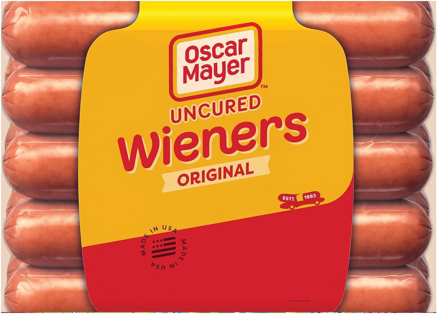 Oscar Mayer Hot Dogs 1000-Piece Jigsaw Puzzle | Fun Brain Teaser, Toys & Games | 28 x 20 Inches