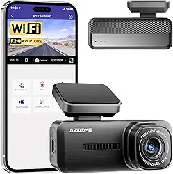 AZDOME Mini câmera veicular M200 1080P para carros