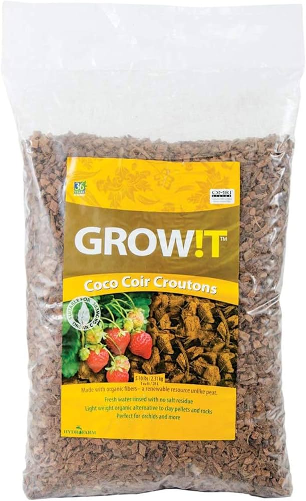 Amazon.com : GROW!T AD113000 - CoCo Coir Croutons, (28 Liter Bag Amazon.com : GROW!T AD113000 - CoCo Coir Croutons, (28 Liter Bag