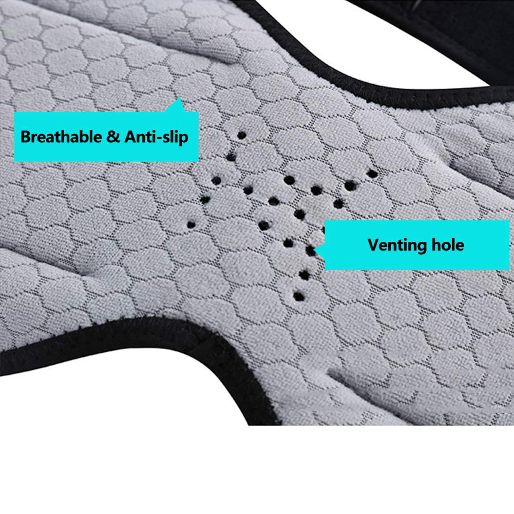 Knie-Booster, Gelenkstütze Knieschützer Brace Atmungsaktiver Knieschutz-Booster mit starker Rückprallfederkraft für Outdoor-Sportarten, Training, Klettern, Linderung von Gelenkschmerzen, Sch