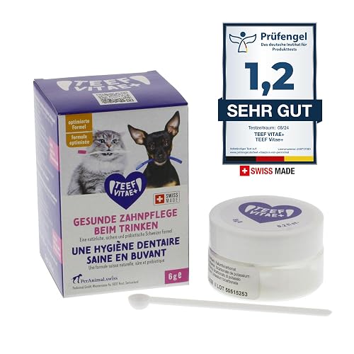 TEEF Vitae+ Un cuidado dental sano, eficaz y sencillo para perros y gatos (2 meses o 60 aplicaciones)