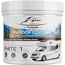 RV Roof Coating - White, 1 Quart 32oz