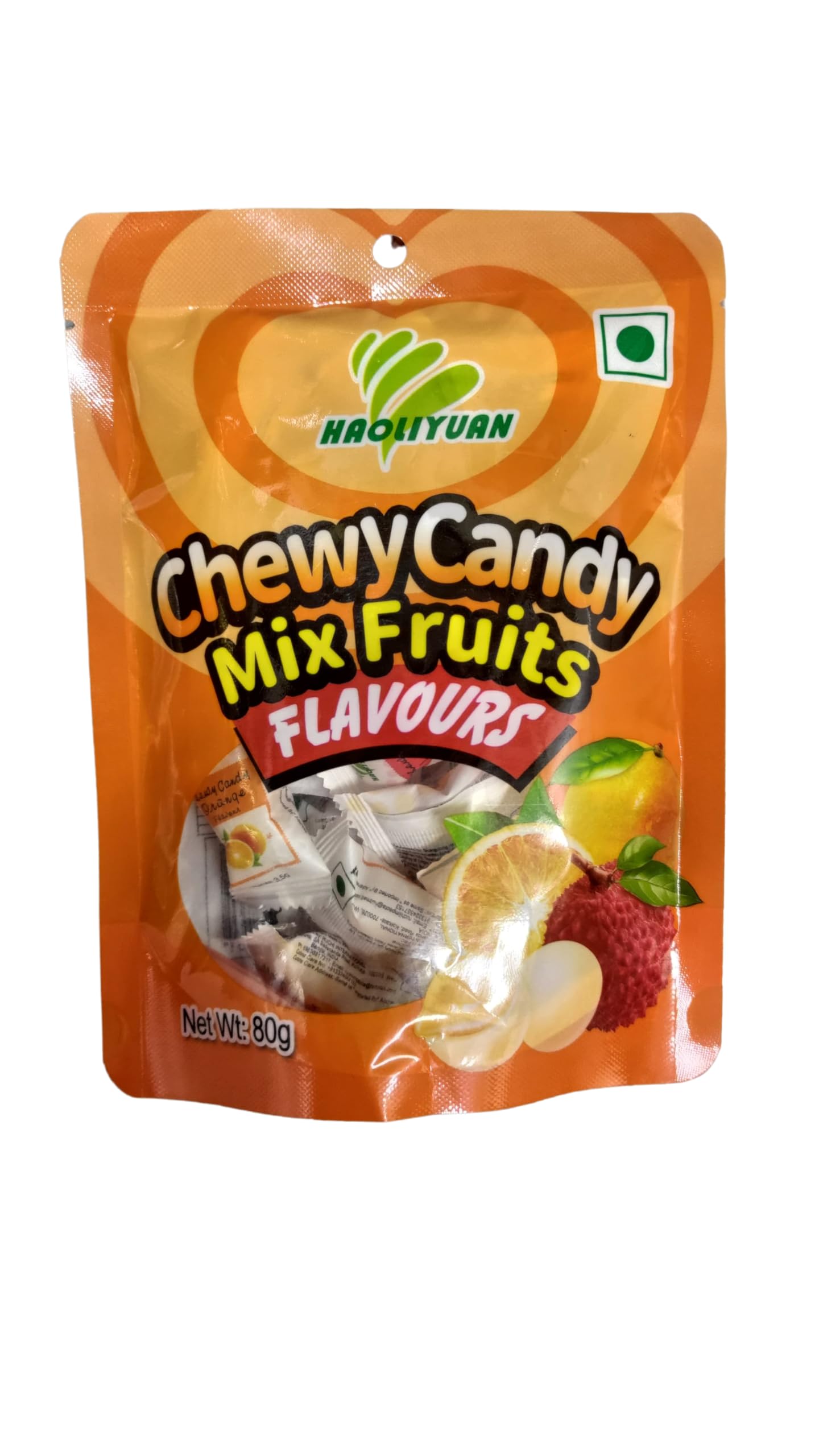 Haoliyuan Thai Chew Candy Soft and Delicious Chewy Candy Mix Fruit Flavours, 80g (B0D7MNPR6W) Amazon Price History, Amazon Price Tracker