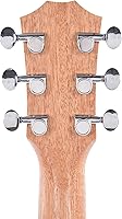 Vista 7 de Taylor GS Mini guitarra acústica zurda caoba - Natural con golpeador negro