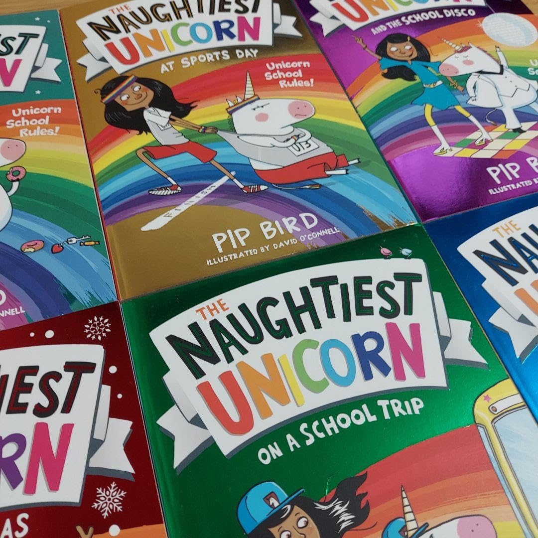 Amazon.co.jp: The Naughtiest Unicorn 7books set : おもちゃ
