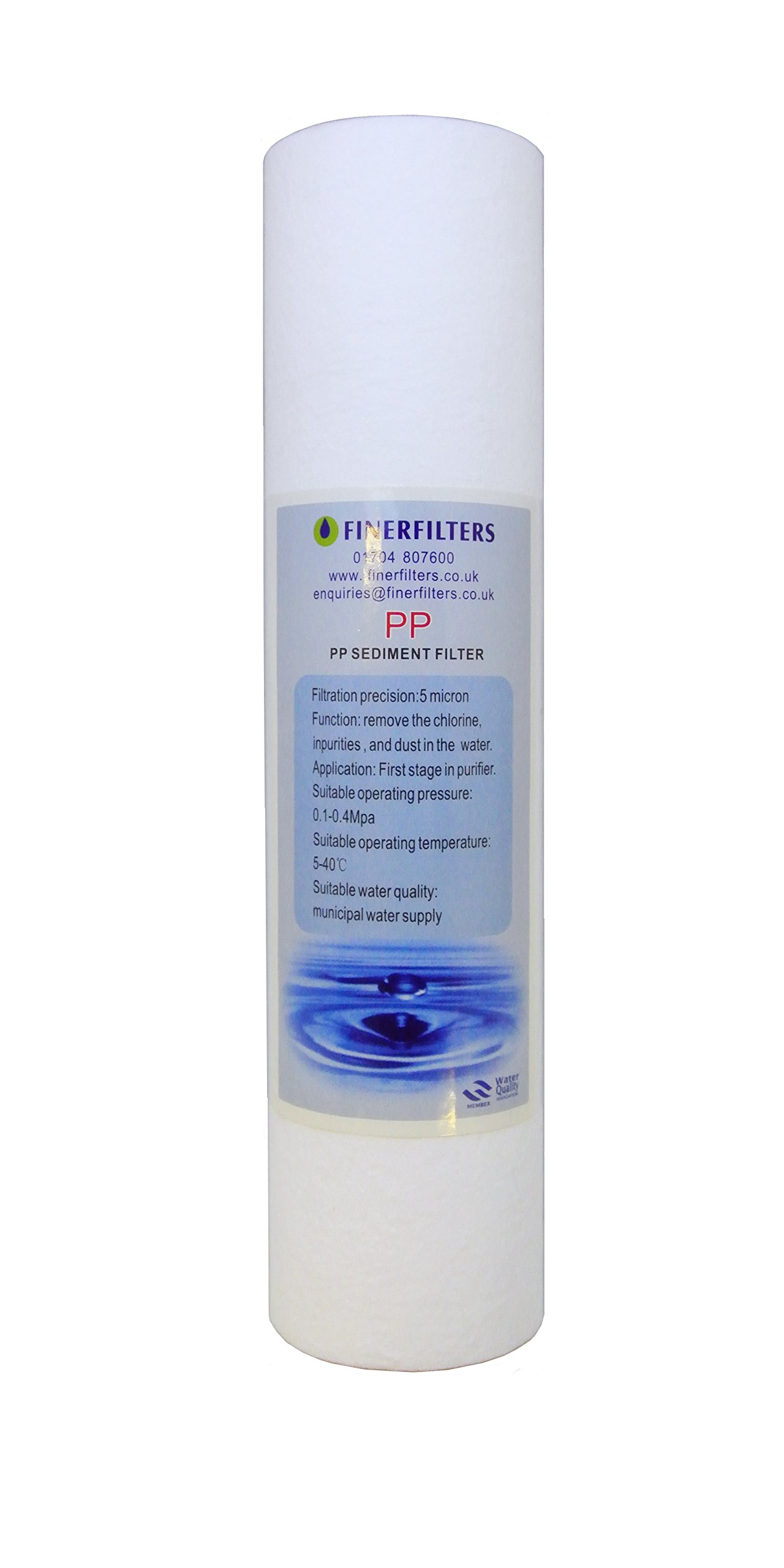 Cartucce di ricambio meltblown per contenitori filtro acqua serie BIG10 e BIG20 ricambi cartucce