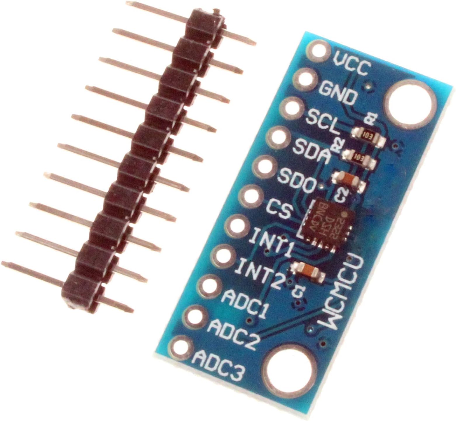 NOYITO LIS3DSH 3-axis Accelerometer Module High-Resolution 1.71V to 3.6V ±2g ±4g ±6g ±8g ±16g Dynamically Selectable Full Scale 3.125 Hz to 1.6 kHz 16-bit Data Output I2C SPI Output Interface