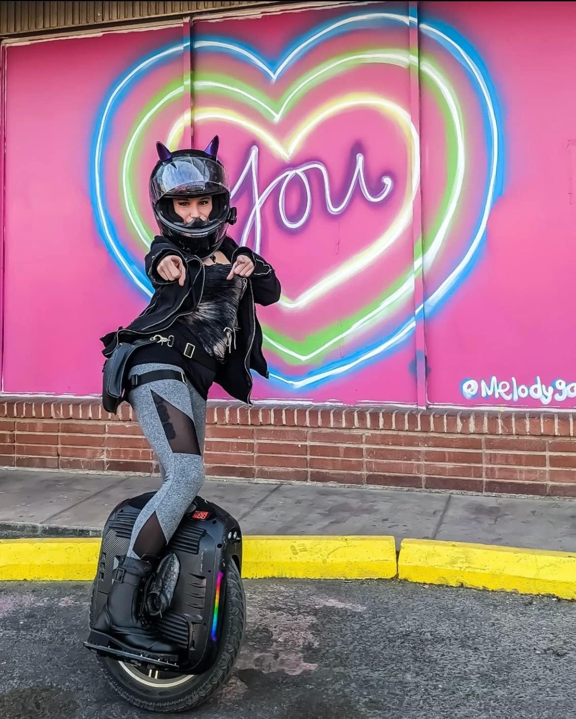 Helmet Flair MagNeatOhz Large Devil Horns for Helmet | Made in USA | Magnetic & Interchangeable Horns for Motorcycle, Bike & Ski Helmets - Pair - Image 7