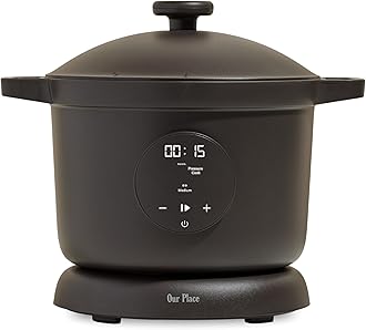 Dream Cooker | 6-quart Multicooker | 4 Versatile Modes | Pressure Cook, Slow Cook, Sear & Saute, Keep Warm | Hands-Free Steam Release | Tailored Control Panel | Char