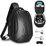 Carrying Case for Meta Quest 3S/Quest 3/Quest 2 VR Headset, Controller, BOBOVR S3 Pro/Kiwi Design Head Strap, Large Capacity Hard Sling Travel Bag for Extra Accessories with Lens Cover