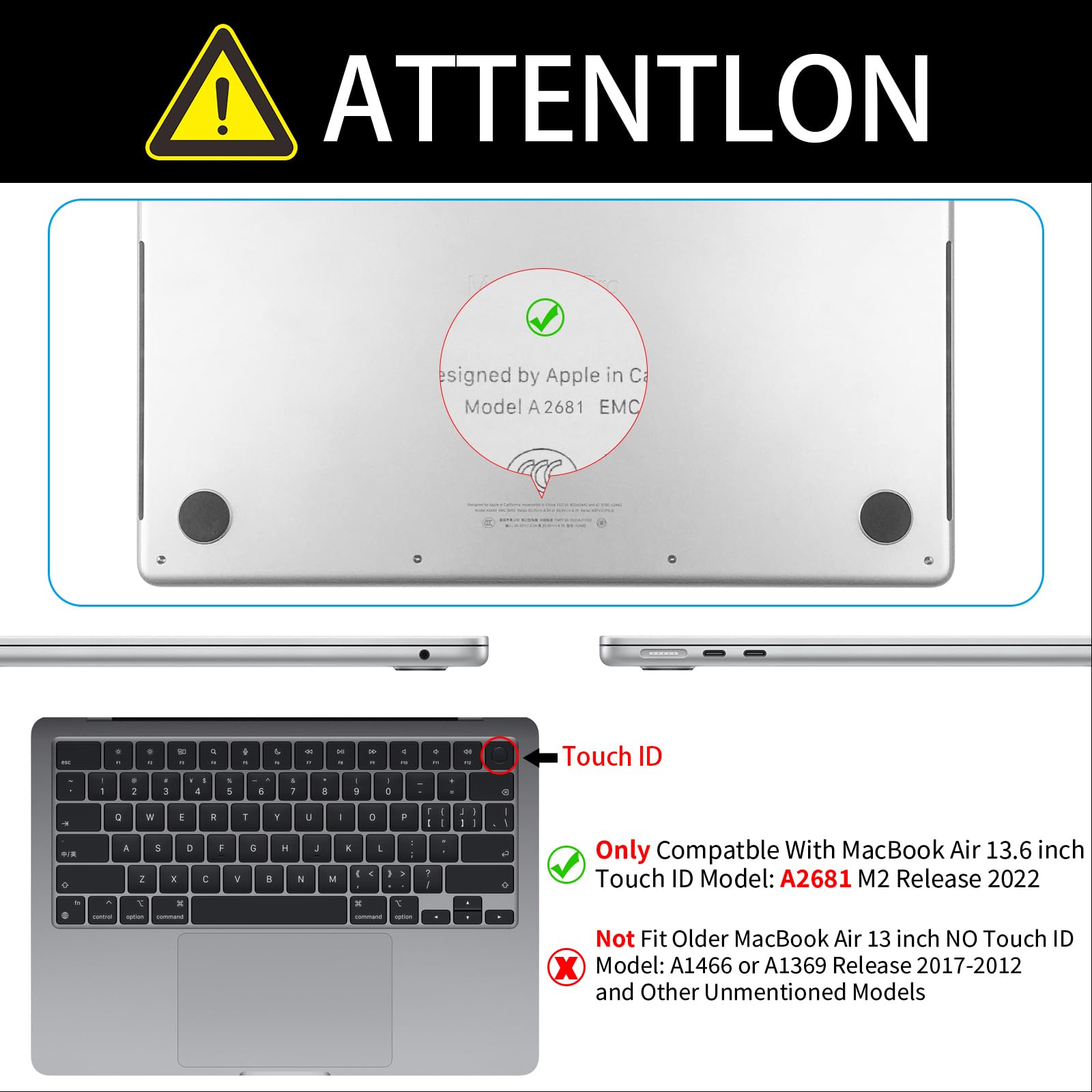 Funda Compatible con MacBook Air de 13.6 Pulgadas, Modelo de versión 2025-2022, Chip A3240 M4 A3113 M3 A2681 M2, Funda rígida con patrón Impreso para MacBook Air 13.6, Flores de Cerezo A9