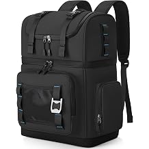Insulated Cooler Backpack, 26L Large Double-Layer Cool Bag Rucksack | Waterproof Leakproof Picnic Backpack for Men & Women