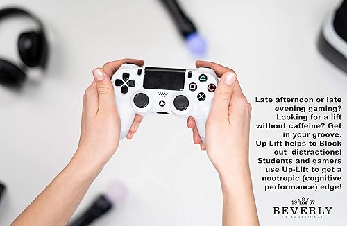 Miniatura 7 de Beverly International Up-Lift libre de estimulantes 11.64 oz. Mezcla de bebida energética para entrenamiento con óxido nítrico y catalizadores de