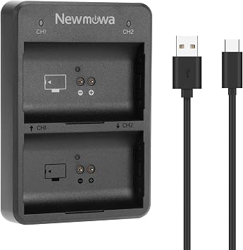Newmowa Dual USB Charger for SimpliSafe Extra Camera Battery Pack