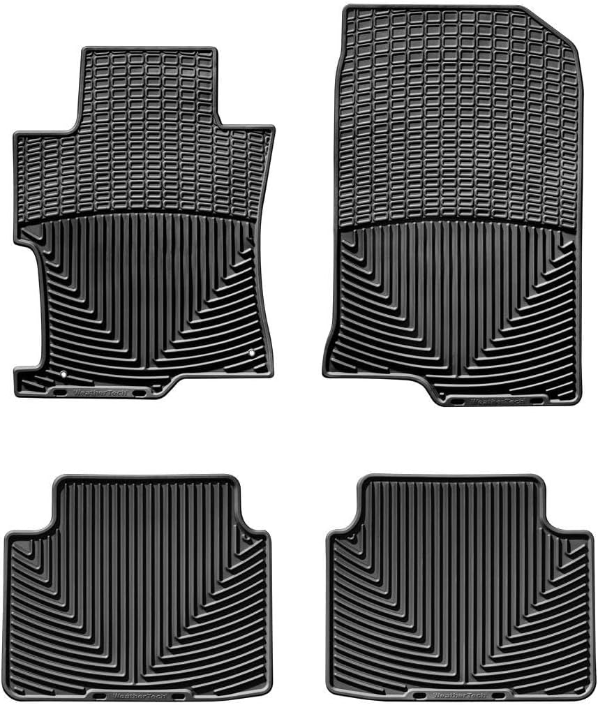 WeatherTech All-Weather Floor Mats for Honda Accord 1st & 2nd Row (WTHT094150), Tan