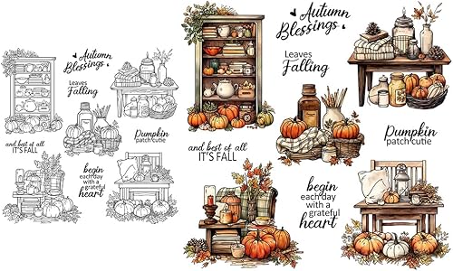 Miniatura 6 de Juego de sellos transparentes y troqueles de corte de metal con caja de sobre para hacer tarjetas, suministros de álbumes de recortes, moldes de