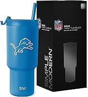 Vista 37 de Simple Modern - Vaso de 30 oz con tapa abatible y tapa con pajita