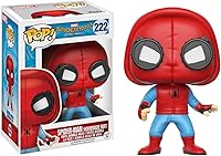 Vista 2 de Funko POP, El Hombre Araña de Marvel - Homecoming Spider-Man, figura de acción con traje hecho a mano