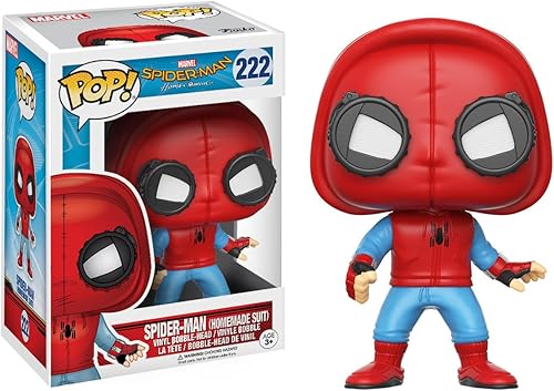 Miniatura 2 de Funko POP, El Hombre Araña de Marvel - Homecoming Spider-Man, figura de acción con traje hecho a mano