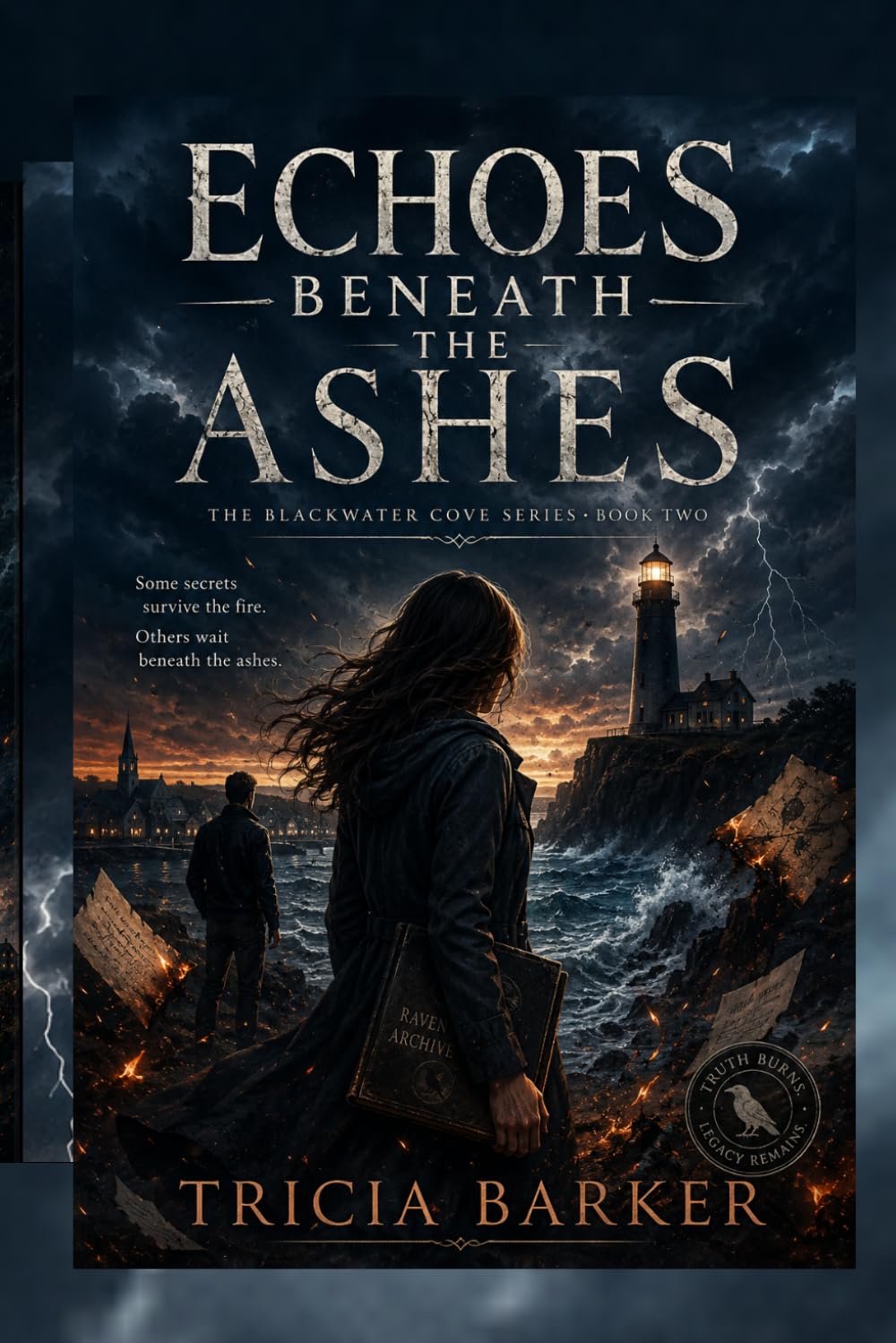 Echoes Beneath the Ashes: A Blackwater Cove Mystery, Book Two (The Blackwater Cove Series)
