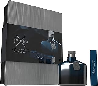 John Varvatos Nick Jonas JV x NJ 2-Piece Gift Set - 125ml EDT, 17ml EDT Travel Spray