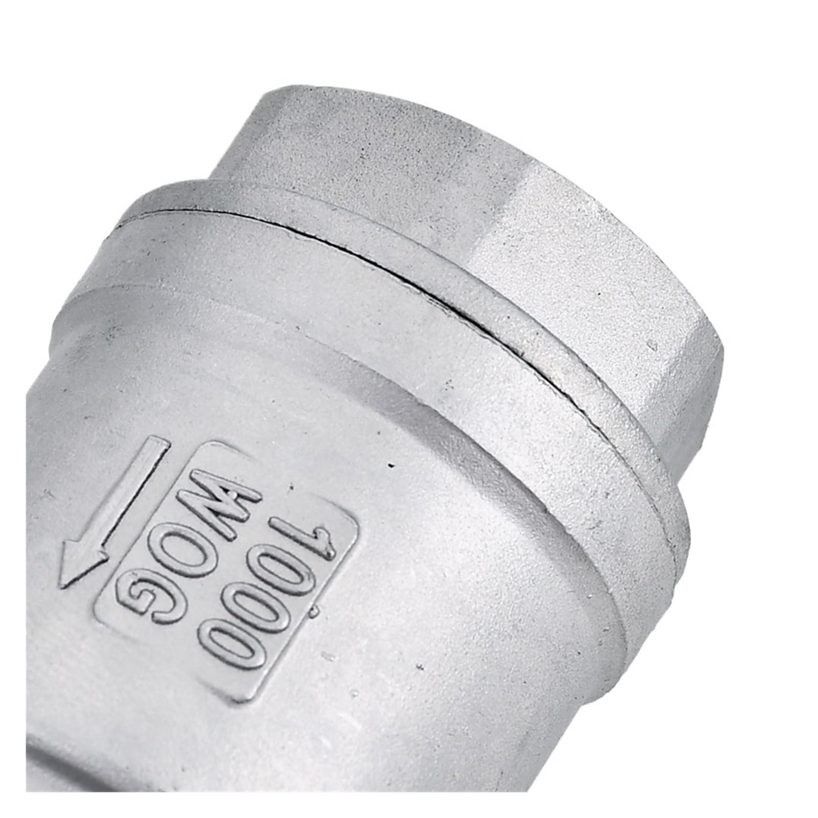 304 Stainless Steel Vertical Check Valve H12W-16P One-Way Valve Internal Thread Hard Seal Check Valve 4 Minutes 6 Minutes 1 inch(304-G3/4)