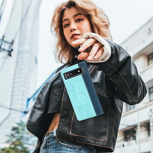 Miniatura 6 de Havaya Funda tipo cartera para Google Pixel 6a con tarjetero y tarjetero, funda para teléfono Pixel 6a para mujer, funda con tapa para Google 6a con