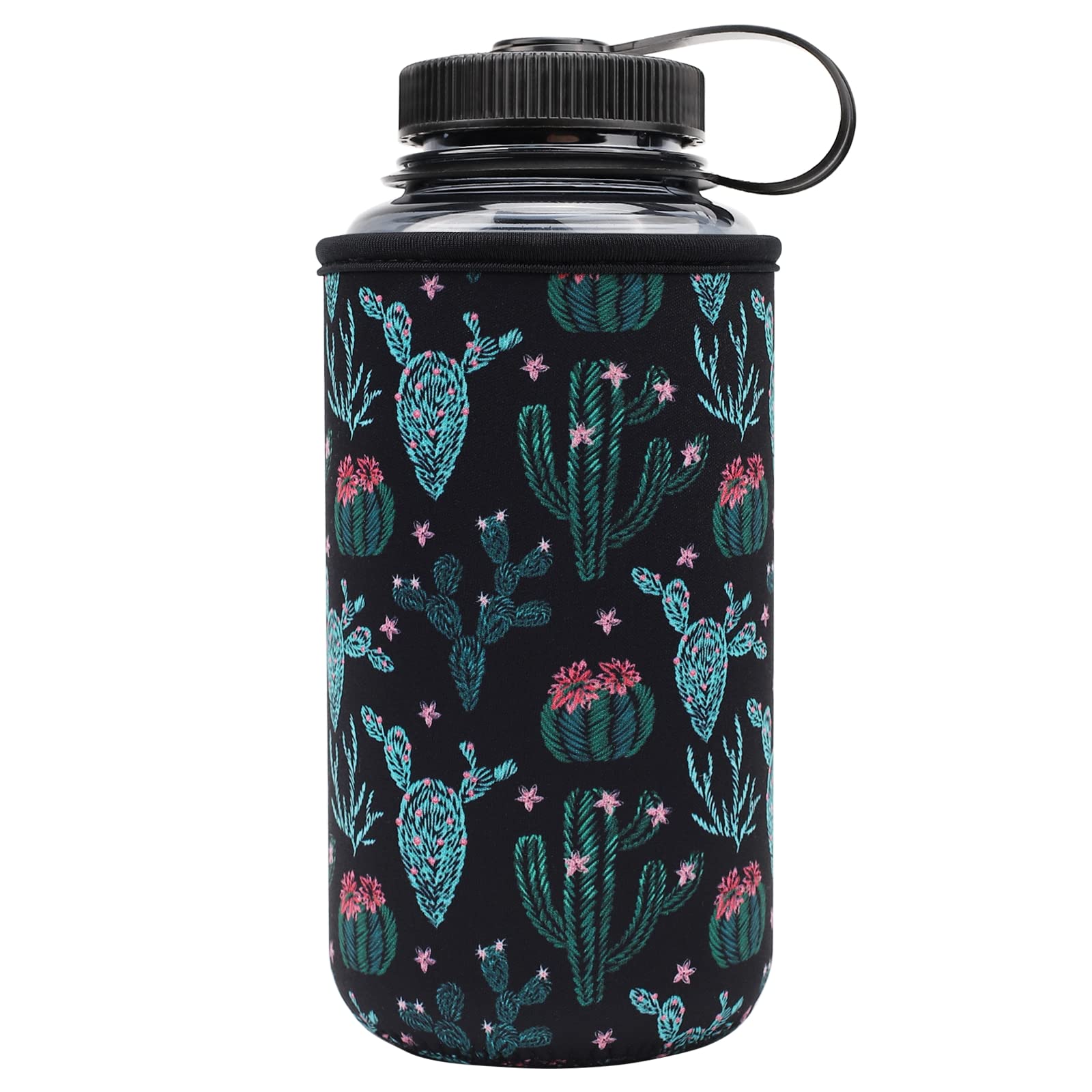 YR Reusable Neoprene Insulator Sleeve Holder for Nalgene Water Bottle, Water Bottle Koozie for Nalgene, Water Bottle Sleeve for Nalgene Water Bottle