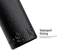 Vista 6 de Capri Tools Juego de dados de impacto Drive Master de 3/8 pulgadas poco profundos, semi-profundos y profundos, SAE, de 5/16 a 1 pulgada con riel