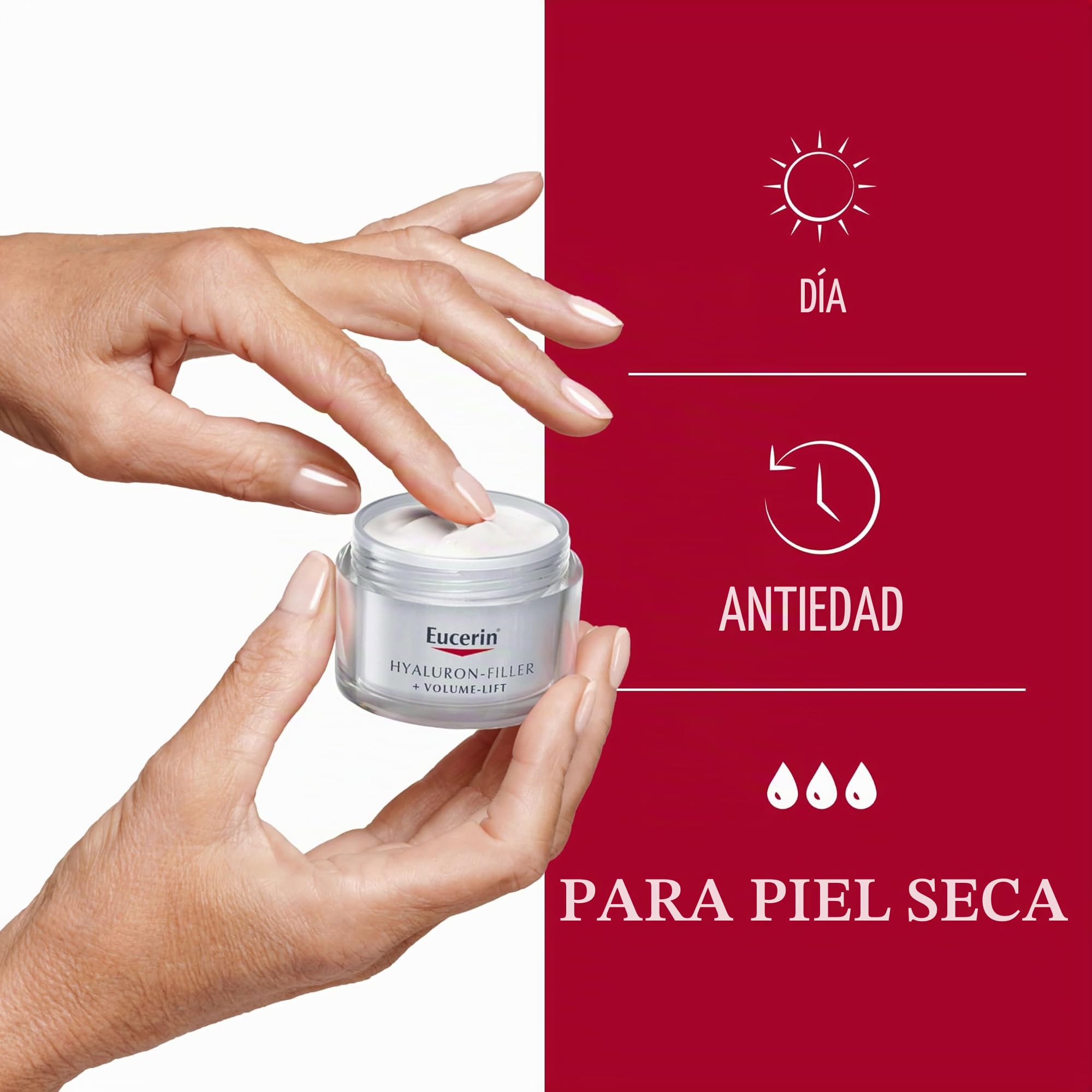 Eucerin Volume-Filler Crema de Día para Piel Seca - 50 ml