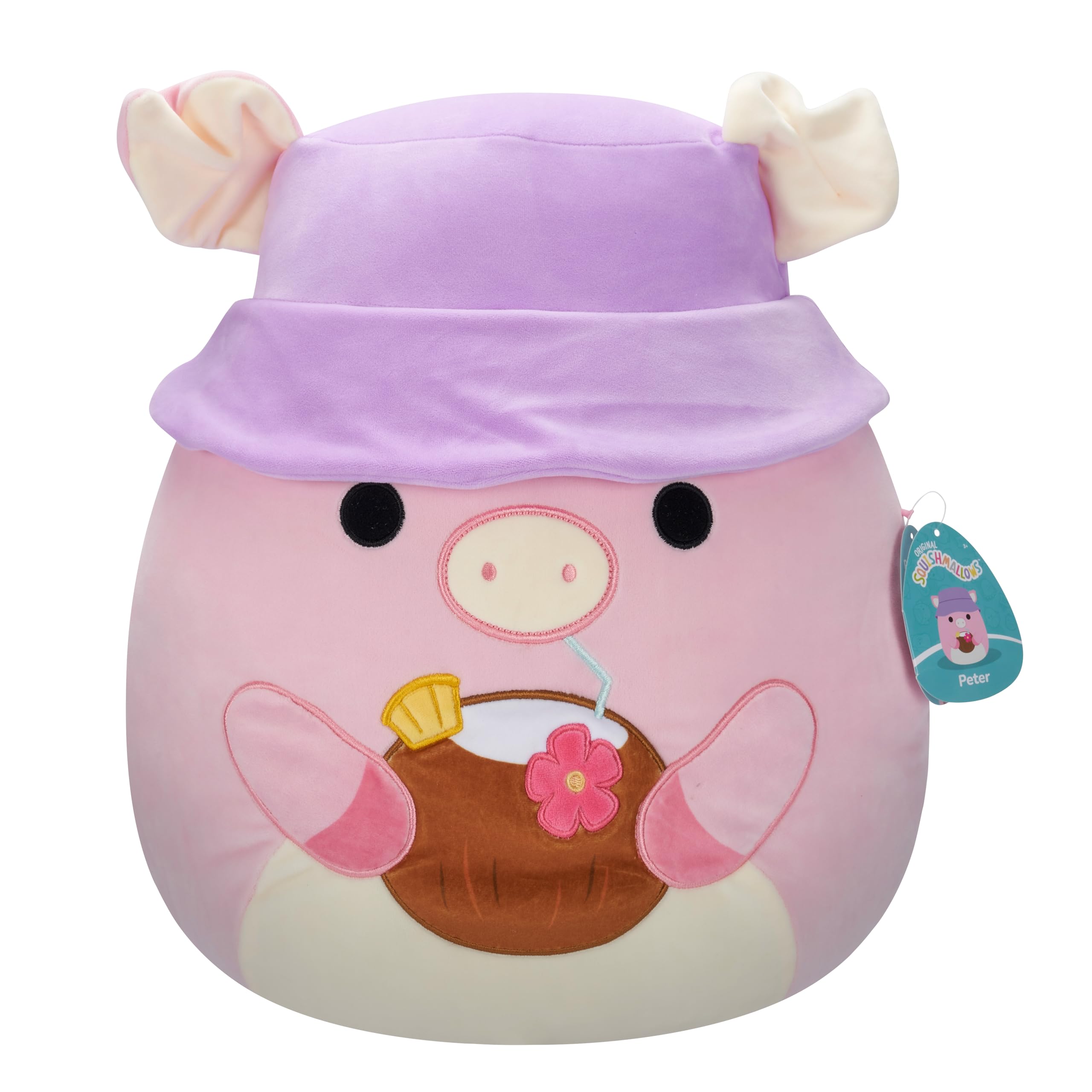 Amazon.com: Squishmallows Original 16in Peter The Pig with