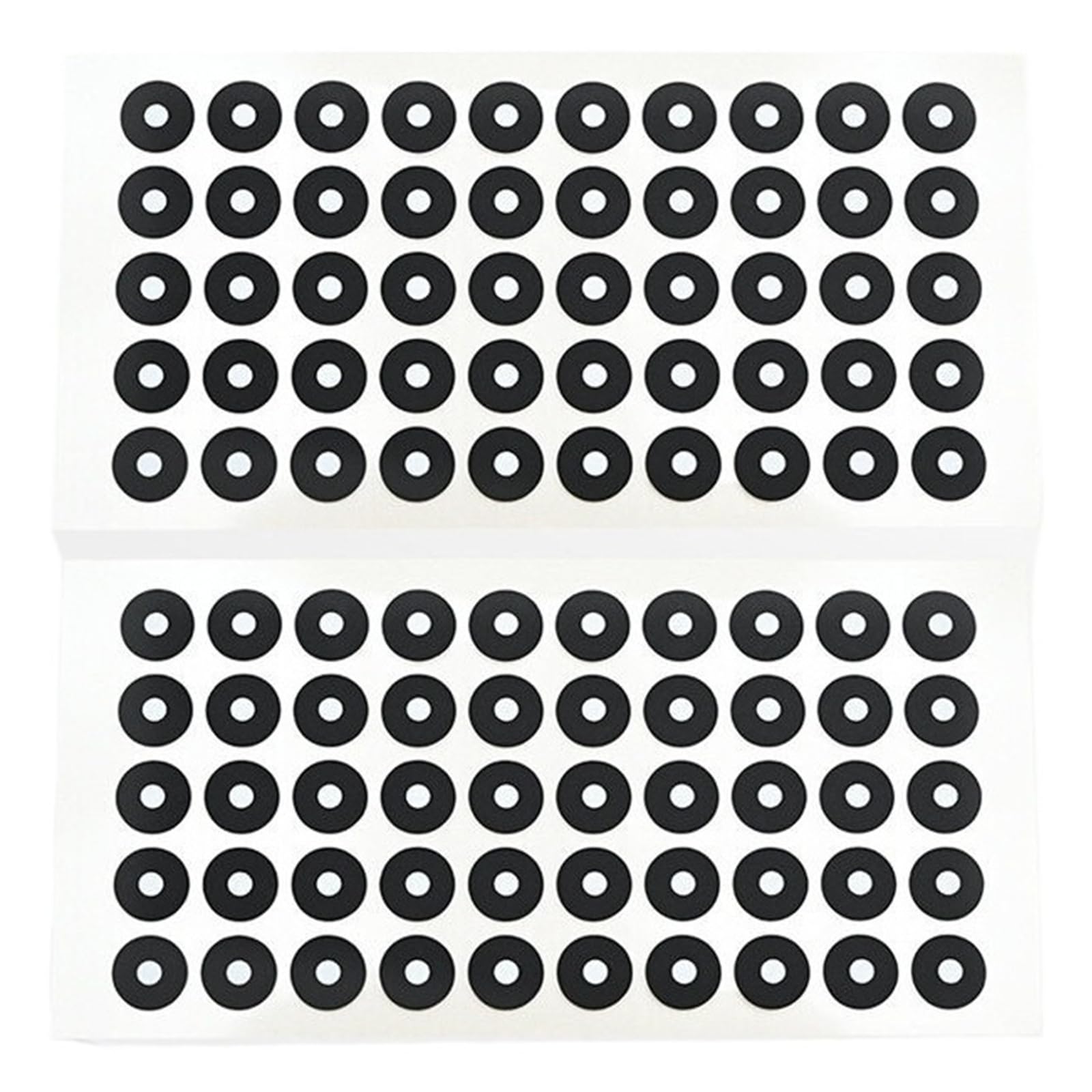 Markery skanera 3D Markery wysoce odblaskowe Wewnętrzne 3 mm/5 mm Zewnętrzne 10 mm kropki śledzące wielokrotnego użytku Zwiększa dokładność(3000pcs,5mm 10mm)