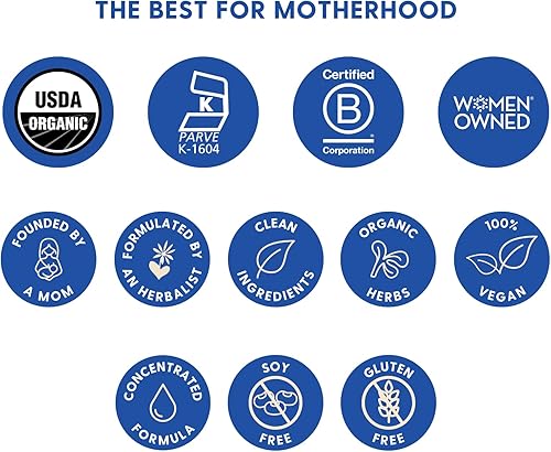 Vista 7 de Motherlove More Milk Plus (2 onzas de tintura) Suplemento de lactancia a base de fenogreco para apoyar el suministro de leche materna, certificado