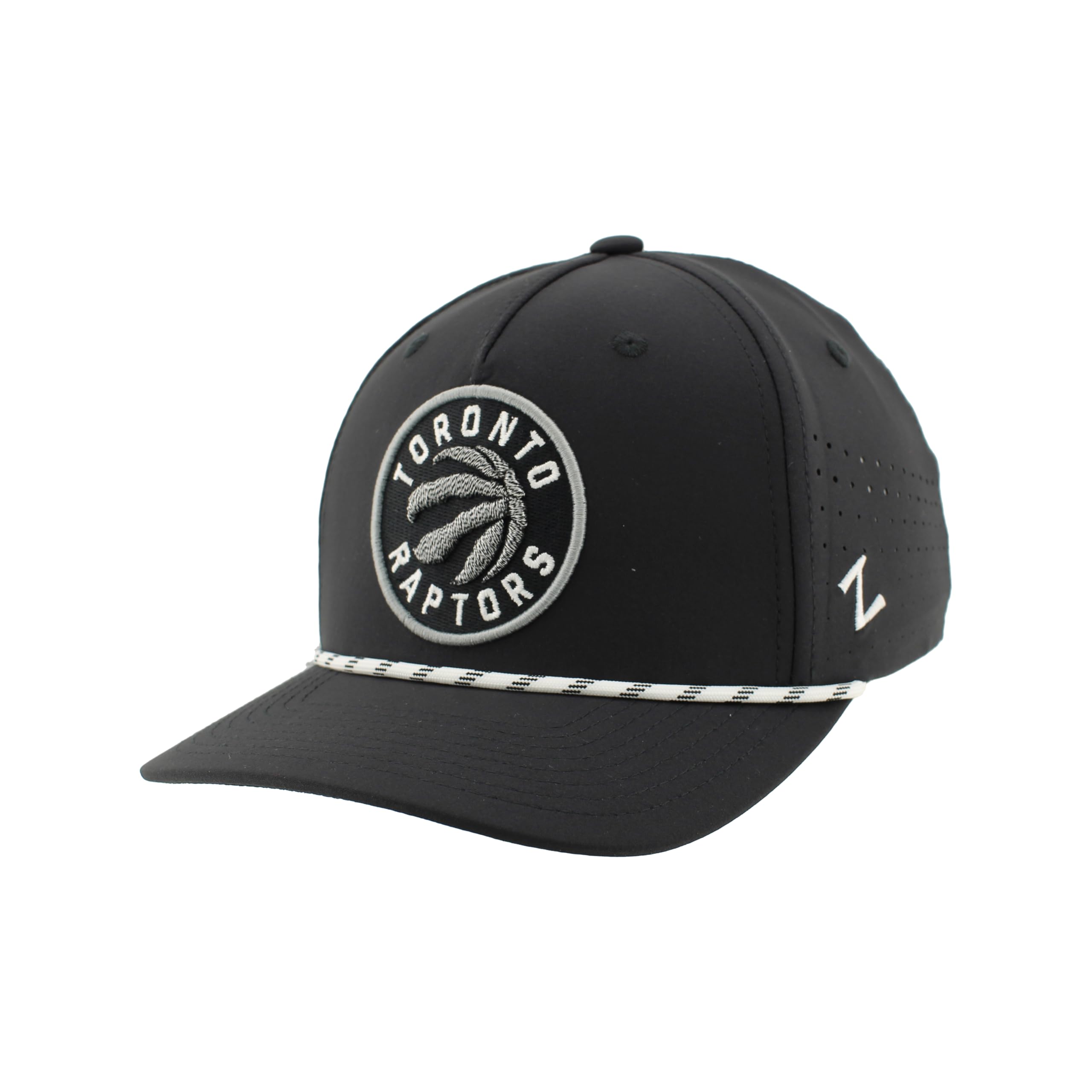 ZHATS NBA Officially Licensed Rope Hat Snapback Performance Black