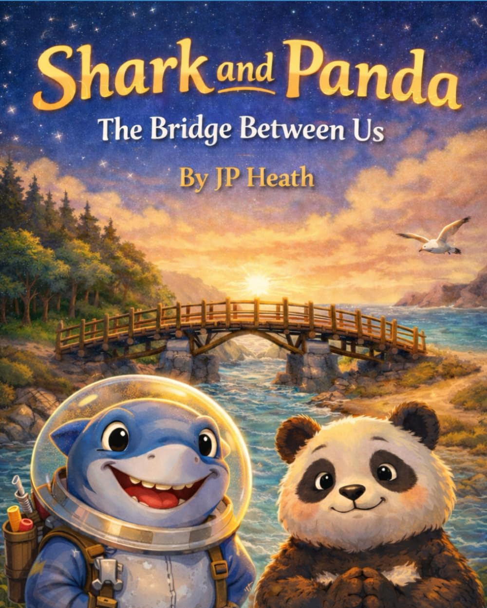 Shark and Panda: The Bridge Between Us